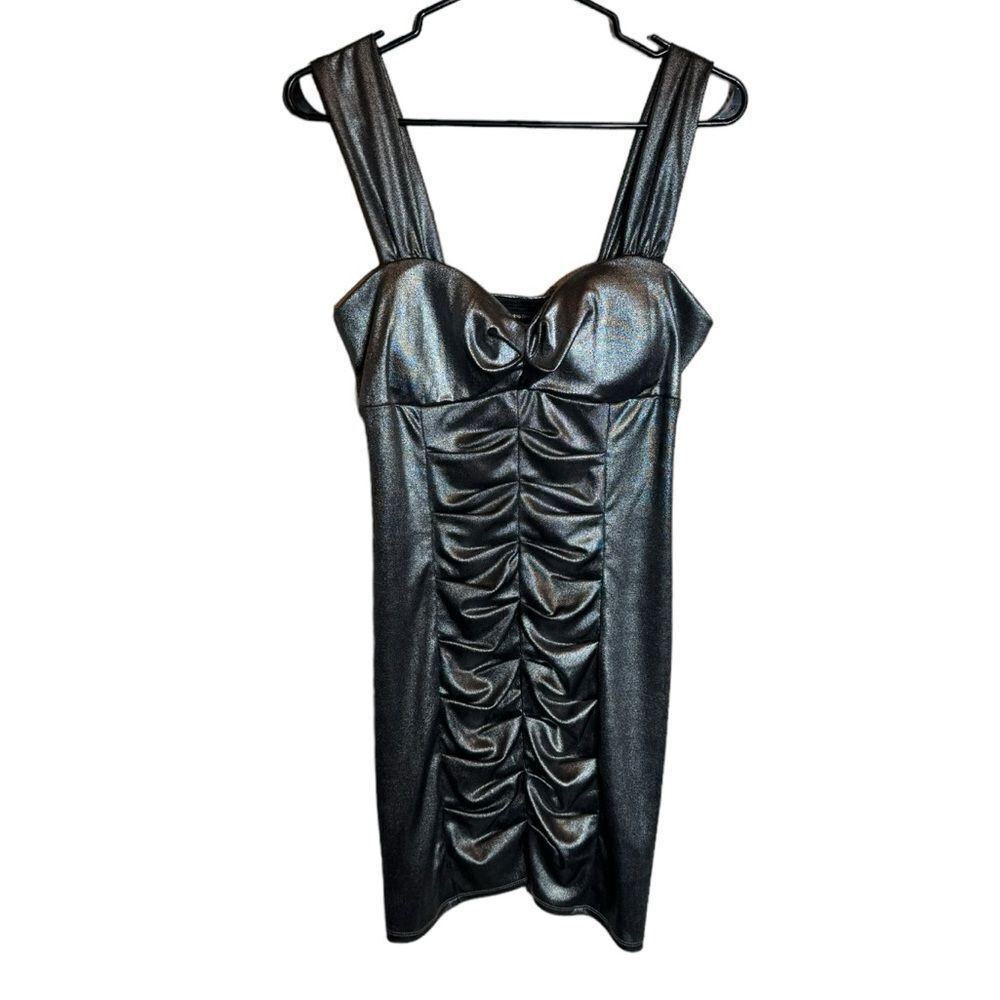 Double Zero Silver bodycon Dress size Medium